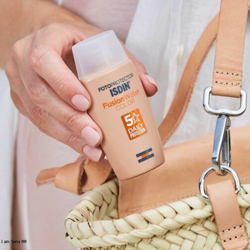 Ecran solaire teinté spf 50+ - Isdin Fotoprotector Fusion Water color - medium - 50m